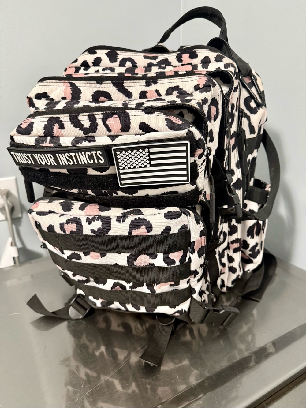 RETIRED Pink Leopard WOLFpak 35L backpack